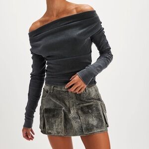 We The Free Gigi Long Sleeve Navy